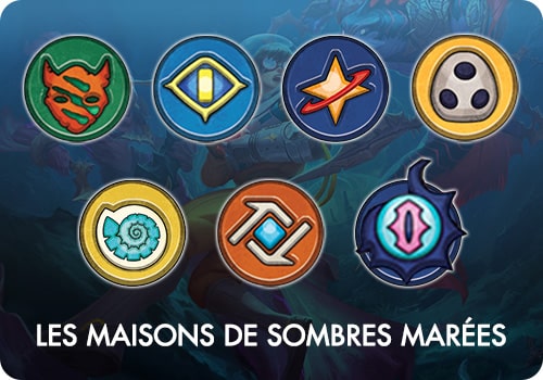 Keyforge Sombres Marées toutes les maisons de l'extension