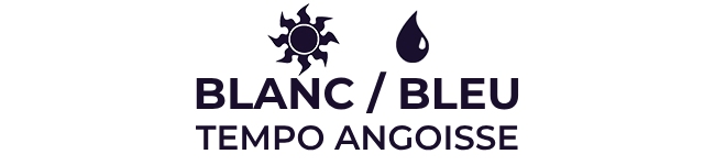 Blanc / Bleu