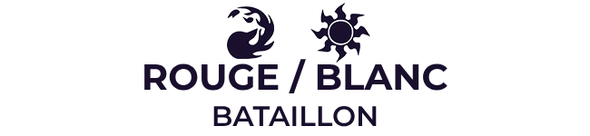 Rouge / Blanc : Bataillon