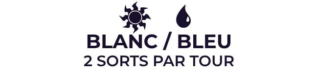 Blanc / Bleu