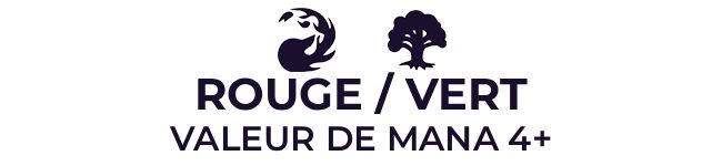 Rouge / Vert