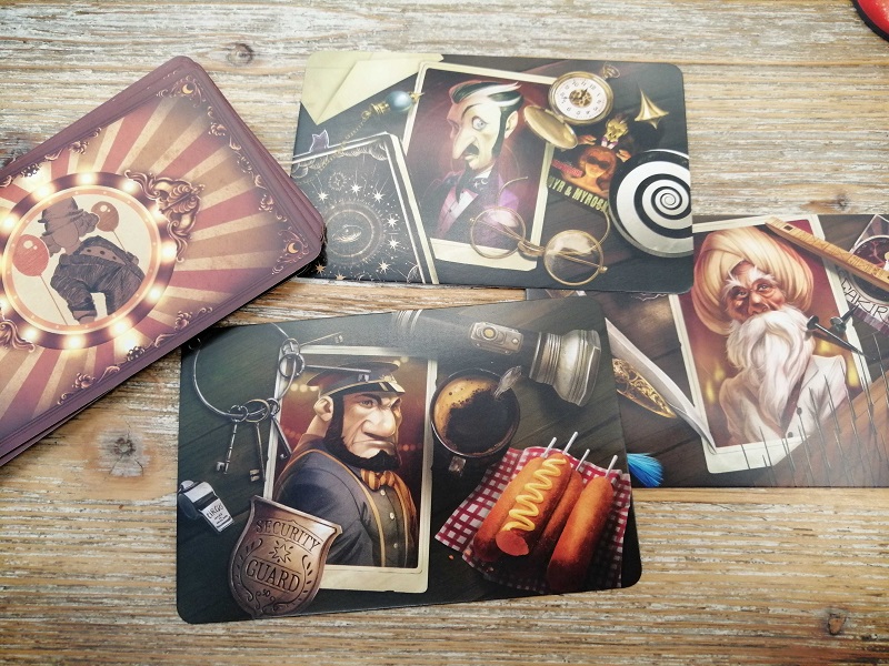 Les suspects dans Mysterium Park