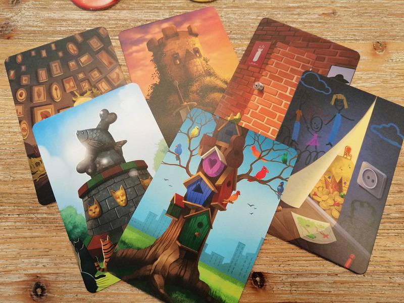 les cartes Vision de Mysterium Park