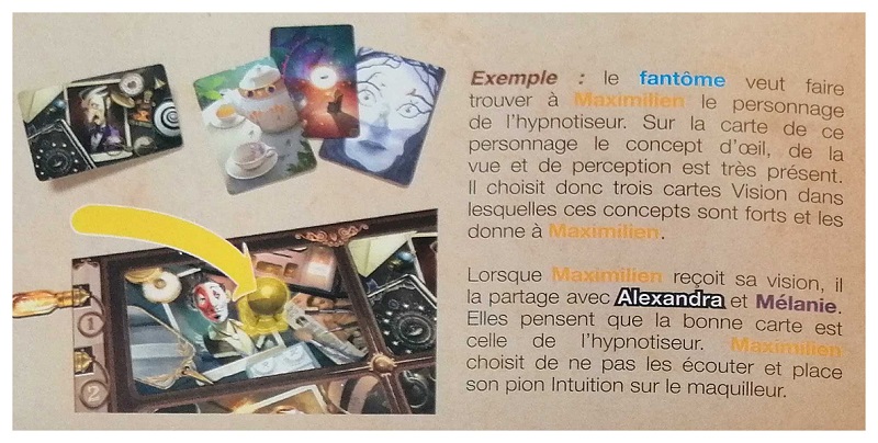 Le système de déduction dans Mysterium Park