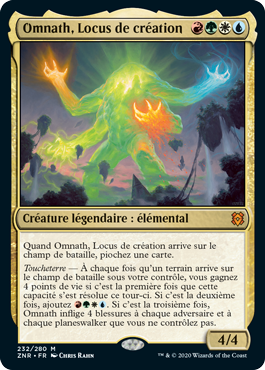 Omnath, locus de création