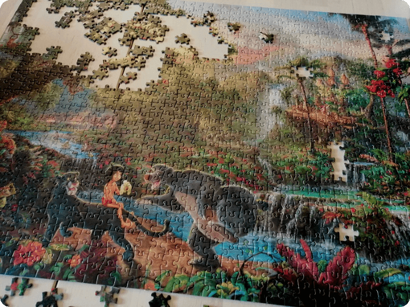puzzle presque fini