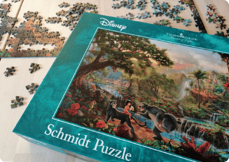 image de référence et puzzle