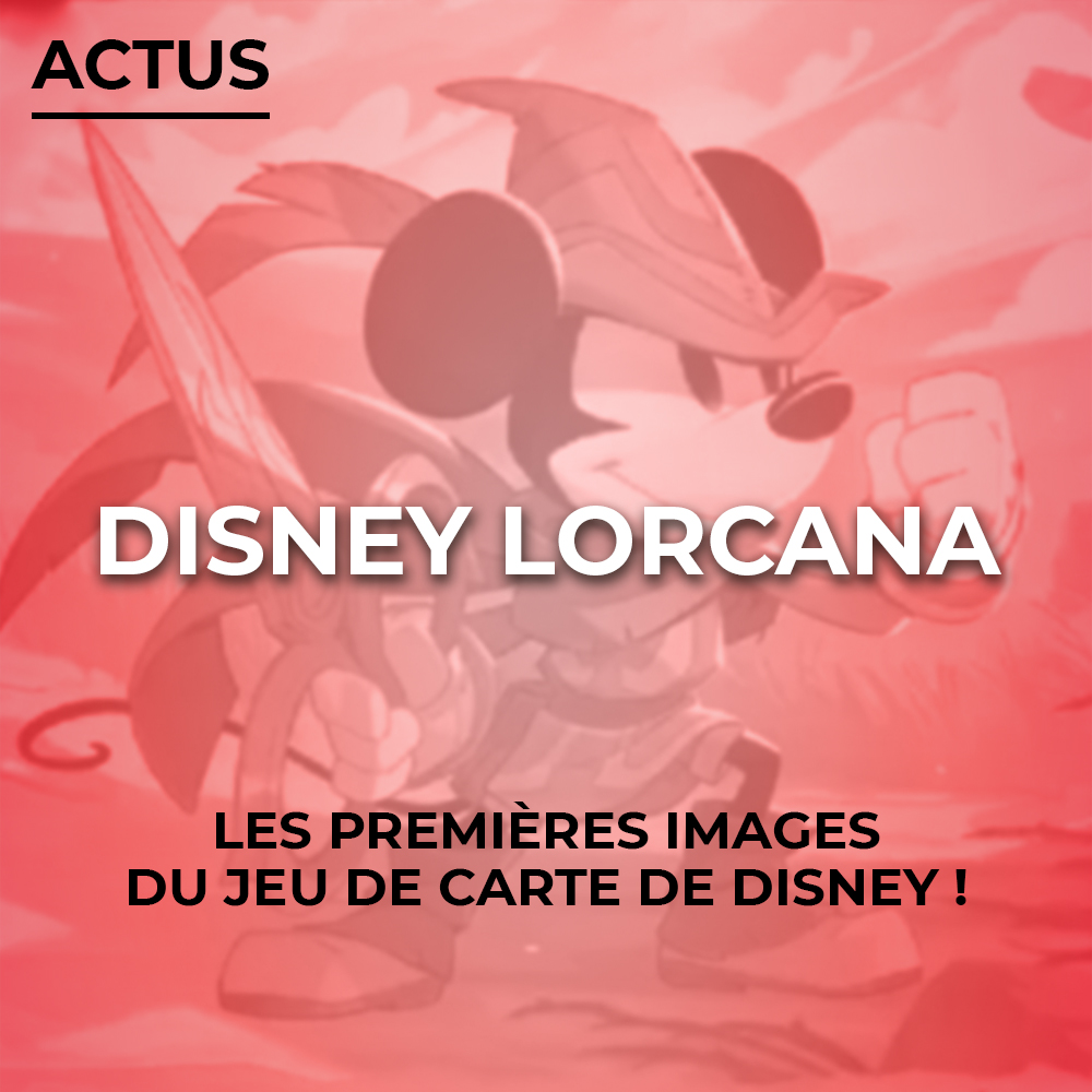 Boite rangement Crochet - Cartes Disney Lorcana