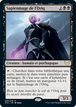 Sapienmage de l'Oriq