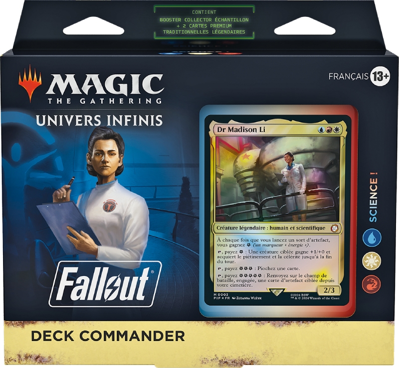 Cartes à jouer & collectionner : X-Files, Magic, Seigneur des Anneaux... - Page 8 Science-deck-commander-fallout-magic