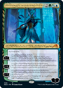 Tamiyo sage parachevée langage phyrexian