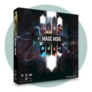 Boite de jeu Mage Noir