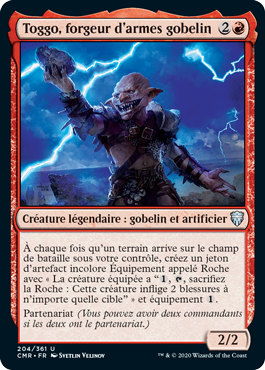 carte magic the gathering mtg - tunnelier gobelin - l'ascension