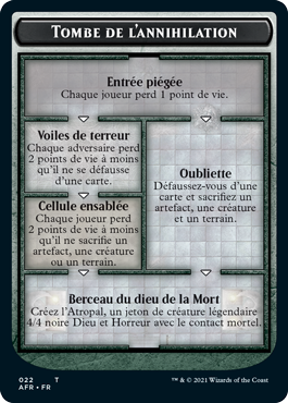 Carte Donjon Tombe de l'Annihilation