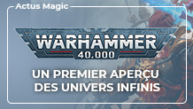 Warhammer 40.000 : un premier aperçu des Univers Infinis