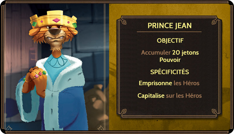 villainous personnage Prince Jean