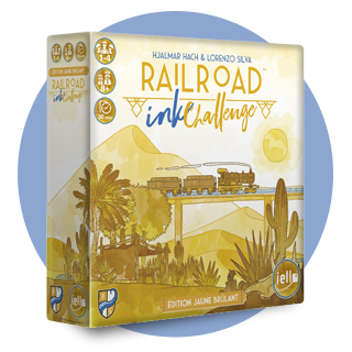 Boite de jeu Railroad Ink