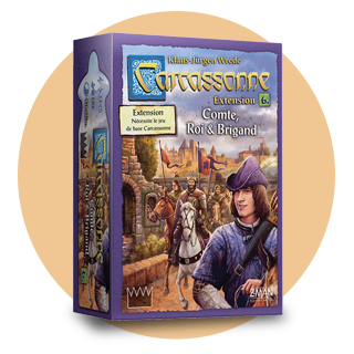 Carcassonne extension Comte, Roi et Brigand
