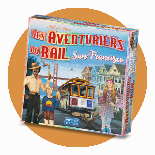 les Aventuriers du Rail Cities San Francisco