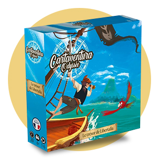 Boîte de jeu Cartaventura Odyssée