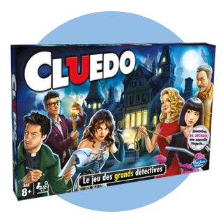 Boite de jeu Cluedo