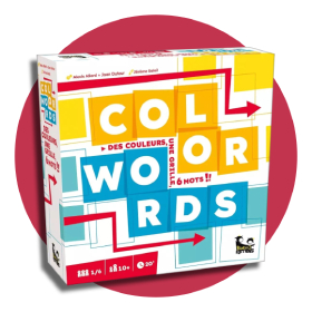 Boîte de jeu Color Words