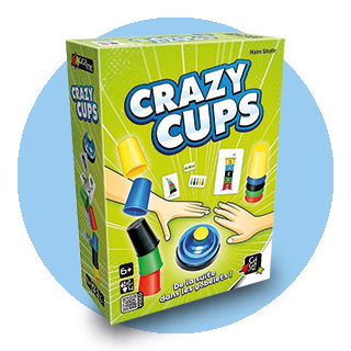 Boite de jeu Crazy Cups