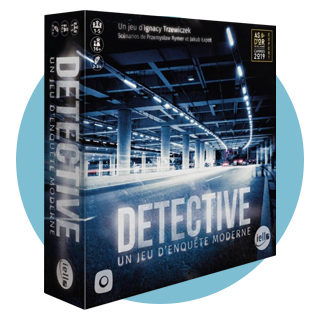 Detective Box : concept de jeu d'enquête par étapes