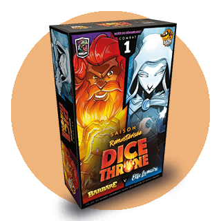 Boîte de jeu Dice Throne