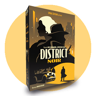 Boite de jeu District Noir