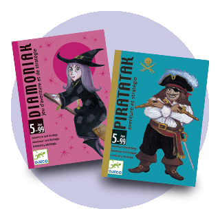 Boîtes de jeu piratatak et diamoniak