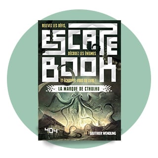 Visuel Livre Escape Book La Marque de Cthulhu