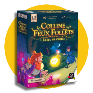Boîte de jeu La Colline aux Feux Follets - Le jeu de cartes