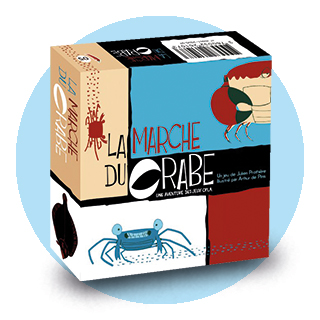 boite de jeu la marche du crabe