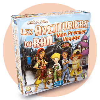 Boîte de jeu  Aventuriers du Rail Mon Premier Voyage