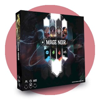 Boîte de jeu Mage Noir