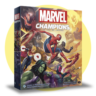 Boite de jeu Marvel Champions