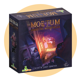 boîte de jeu Mortum - Enquêtes Médiévales