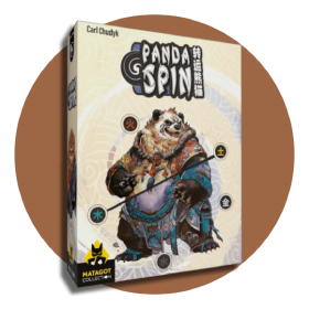 Boîte de jeu Panda Spin