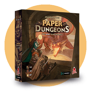 Boite de jeu Paper Dungeons