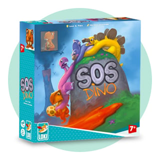 Boites de jeu SOS Dino
