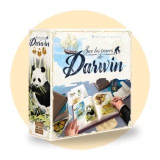 Boite de jeu Sur les Traces de Darwin