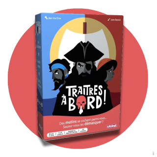 boite de jeu Traîtres à Bord !