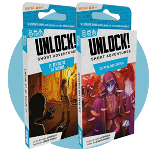 Boîte de jeu Unlock! Short Adventures