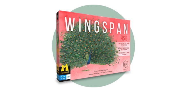 Boite de jeu Wingspan Asie