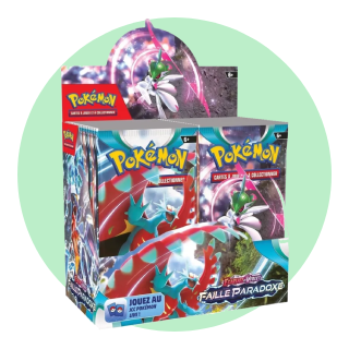 Pokémon Boîte et boosters Faille Paradoxe