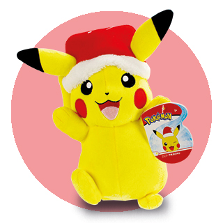 Pokémon Peluche Pikachu Hiver