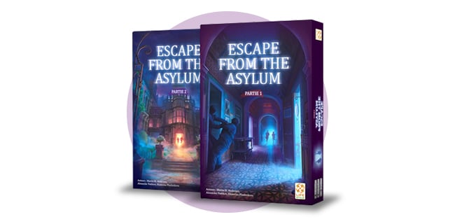 Boite de jeu Escape from the Asylum
