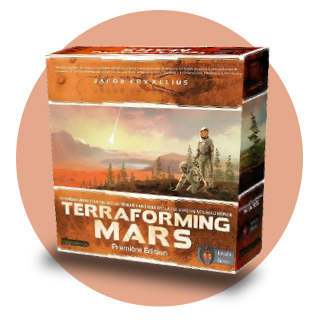 Boîte de jeu Terraforming Mars