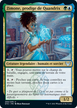 Zimone, prodige de Quandrix